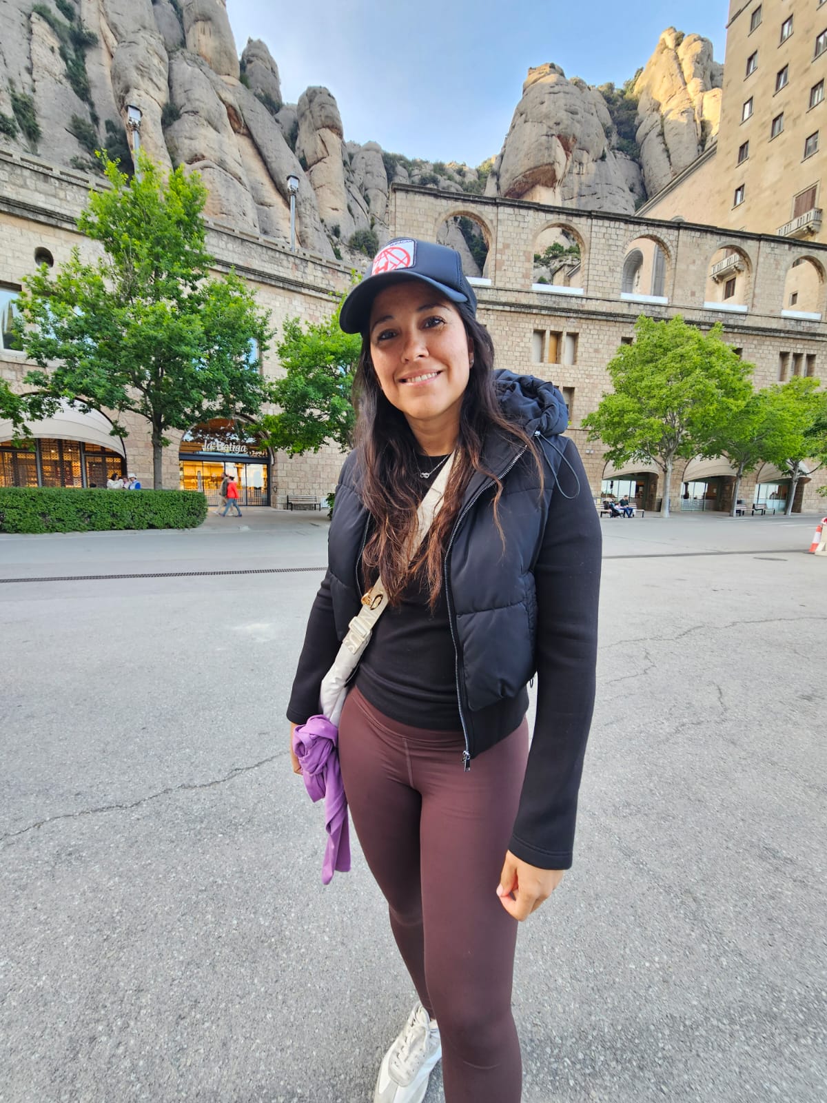 Laura durante su viaje de éxito de 2026