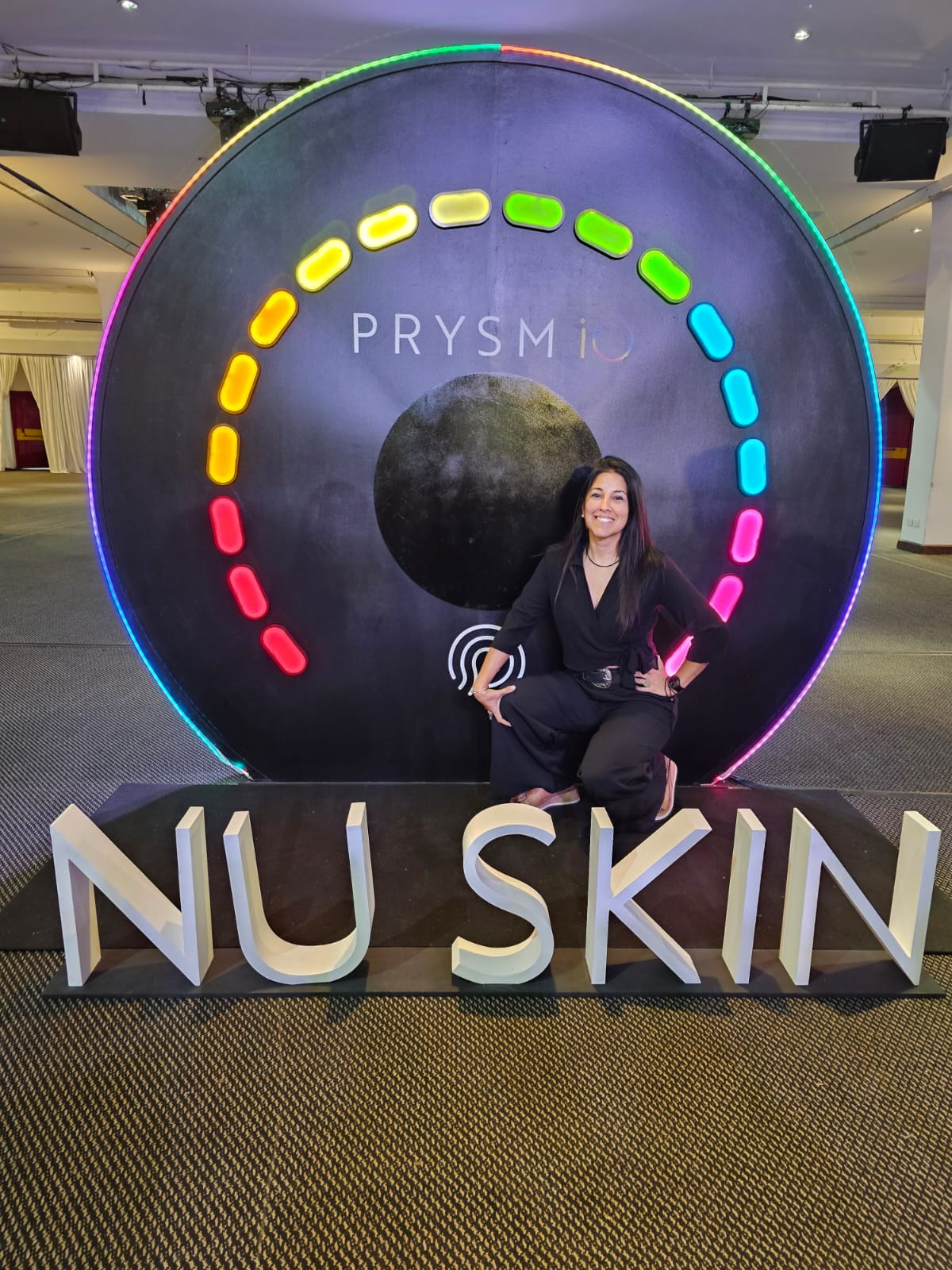 Laura Eloy en un evento de Nu Skin